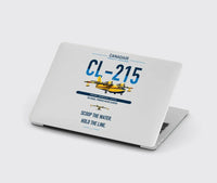 Thumbnail for Canadair CL-215 design on light gray MacBook case