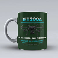 Thumbnail for Flight IF1200A Mug design on dark green inspired