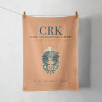 Thumbnail for Clark International Airport (CRK) design on orange towel