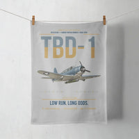 Thumbnail for TBD-1 Devastator design on light gray towel