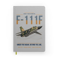 Thumbnail for F-111F Aardvark design on light gray notebook