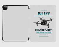 Thumbnail for DJI FPV design on light gray ipad tablet case