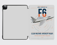 Thumbnail for Hawker Hunter F6 design on light gray ipad tablet case