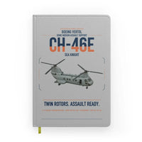 Thumbnail for Boeing Vertol CH-46E Sea Knight design on light gray notebook