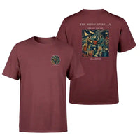 Thumbnail for VINTAGE G4149 - The Midnight Relay - Double-Side T-Shirt design on darkred double side t shirt