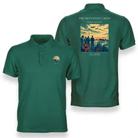 Thumbnail for VINTAGE G4519 - The Returning Crew - Double-Side Polo T-Shirt design on green