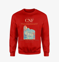 Thumbnail for Tancredo Neves International Airport (CNF) design on red sweatshirt