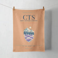 Thumbnail for New Chitose Airport Sapporo (CTS) design on orange towel