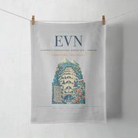 Thumbnail for Zvartnots International Airport (EVN) design on light gray towel