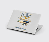 Thumbnail for Curtiss P-6E Hawk design on light gray MacBook case