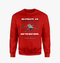 Thumbnail for DJI Matrice 4E design on red sweatshirt