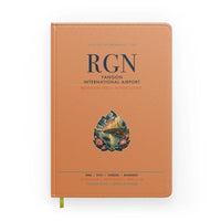 Thumbnail for Yangon International Airport (RGN) design on orange notebook