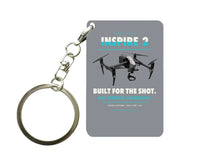 Thumbnail for DJI Inspire 2 Key Chain design on gray key chain