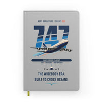 Thumbnail for Boeing 747-200B design on light gray notebook