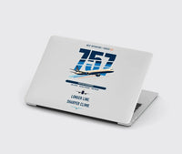 Thumbnail for Boeing 757-300 design on light gray MacBook case