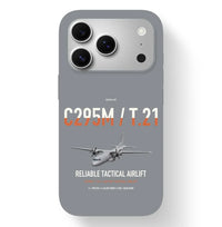 Thumbnail for Airbus C295M T.21 design on gray magsafe iphone case, for iPhone 17 Pro