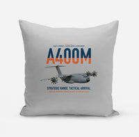 Thumbnail for Airbus A400M Atlas design on light gray pillow