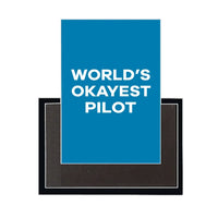 Thumbnail for World's Okayest Pilot Magnet - view 6