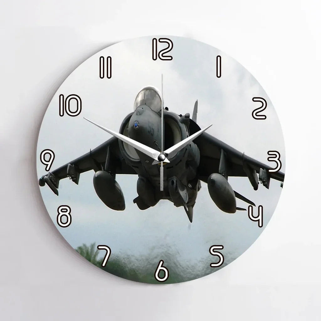 Departing Super Fighter Jet Wall Clock - view 2