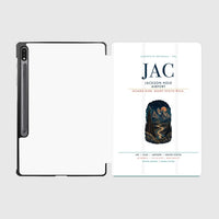 Thumbnail for Jackson Hole Airport (JAC) design on white samsung tablet tablet case
