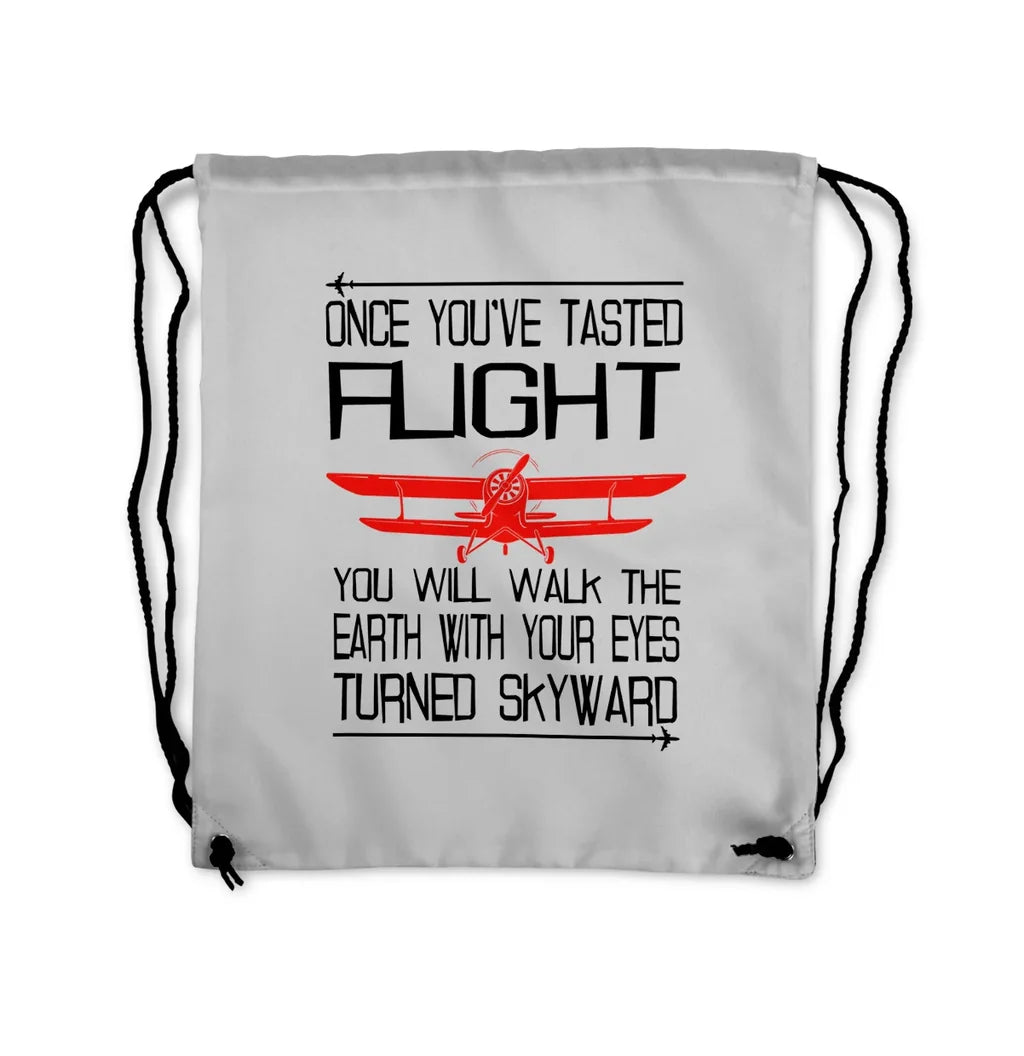 Once You've Tasted Flight Drawstring Bag - view 6