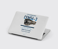 Thumbnail for CFM56-3 design on light gray MacBook case