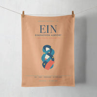 Thumbnail for Eindhoven Airport (EIN) design on orange towel