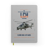 Thumbnail for HAL LCH Prachand design on light gray notebook