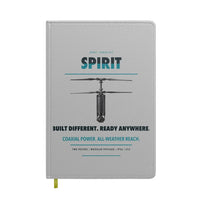 Thumbnail for Ascent AeroSystems Spirit design on light gray notebook