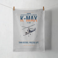 Thumbnail for Kaman K-1200 K-MAX design on light gray towel