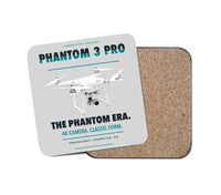 Thumbnail for DJI Phantom 3 Professional design on light gray 1 piece coaster