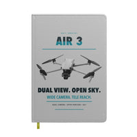 Thumbnail for DJI Air 3 design on light gray notebook