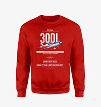 Thumbnail for Extra 300L design on red sweatshirt