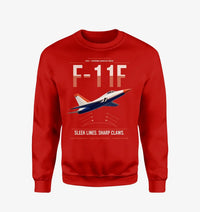 Thumbnail for F-11F Tiger design on red sweatshirt