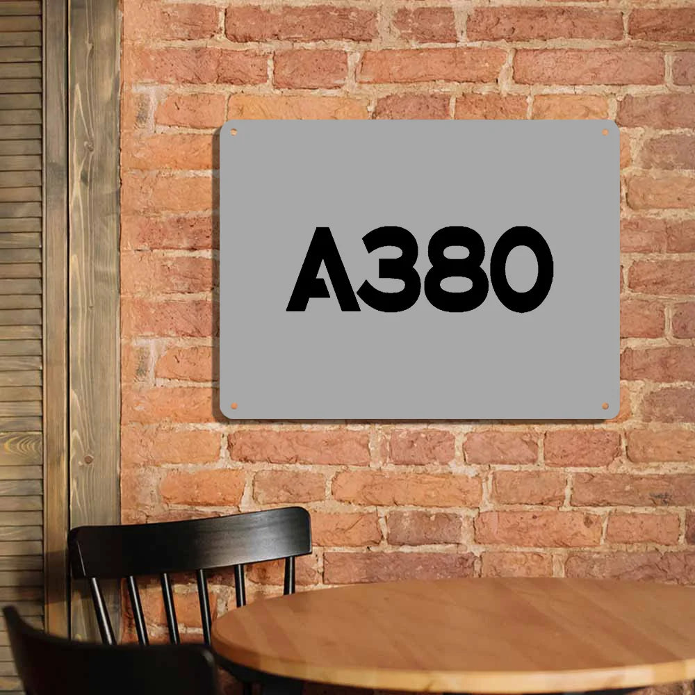 Airbus A380 Metal Sign - view 6