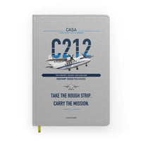 Thumbnail for CASA C-212-400 Aviocar design on light gray notebook