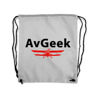 Thumbnail for Avgeek Drawstring Bag - view 6