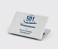 Thumbnail for Cessna 501 Citation I SP design on light gray MacBook case