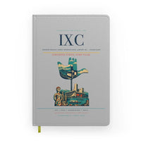Thumbnail for Shaheed Bhagat Singh International Airport (IXC) design on light gray notebook