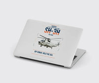 Thumbnail for Sikorsky SH-3H Sea King design on light gray MacBook case