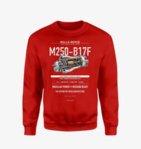 Thumbnail for M250-B17F design on red sweatshirt
