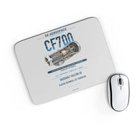 Thumbnail for CF700 design on light gray rectangle mouse pad