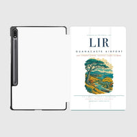 Thumbnail for Guanacaste Airport (LIR) design on white samsung tablet tablet case