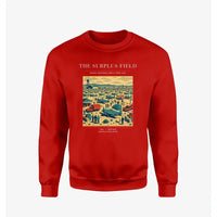 Thumbnail for VINTAGE G4539 - The Surplus Field - Designed Sweatshirts design on red