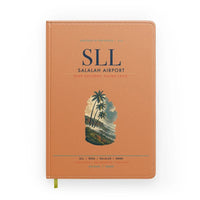 Thumbnail for Salalah Airport (SLL) design on orange notebook