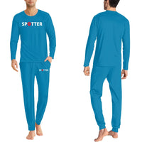 Thumbnail for Spotter men pajamas - Light Blue