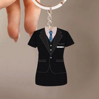 Thumbnail for Customisable Air New Zealand Key Chain - view 6