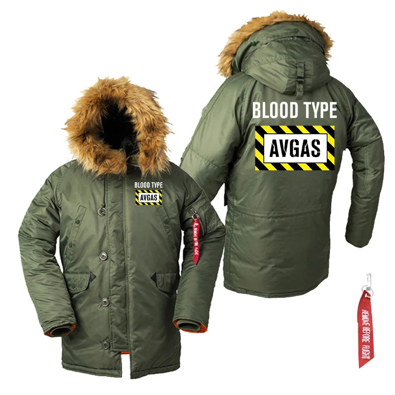 Blood Type AVGAS Bomber Jacket - view 6