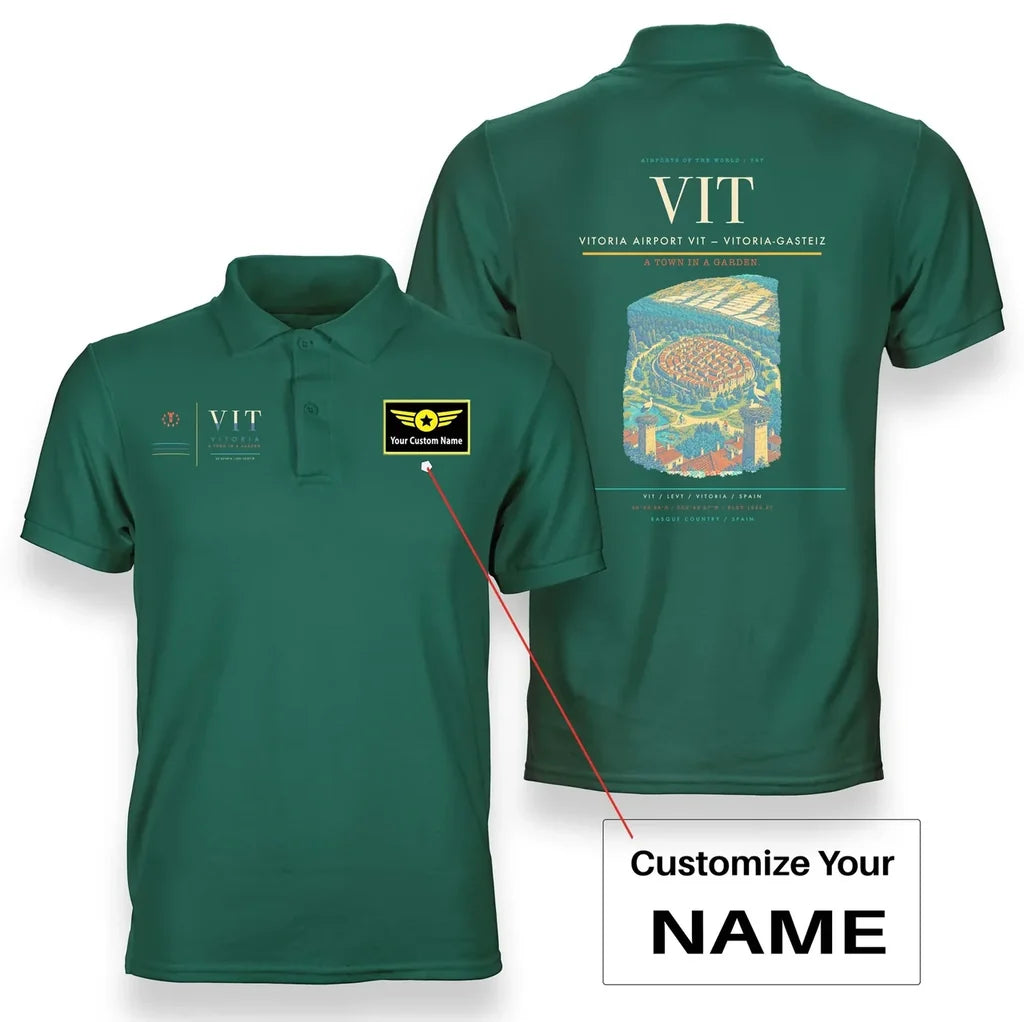 Vitoria Airport VIT — Vitoria-Gasteiz Green+Name