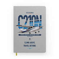 Thumbnail for Cessna T210N Centurion design on light gray notebook